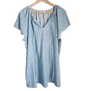 NEW Animal Print Womens Top XXL Size